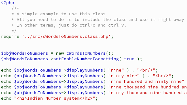 PHP Convert Words to Numbers PHP Convert Words to Numbers
